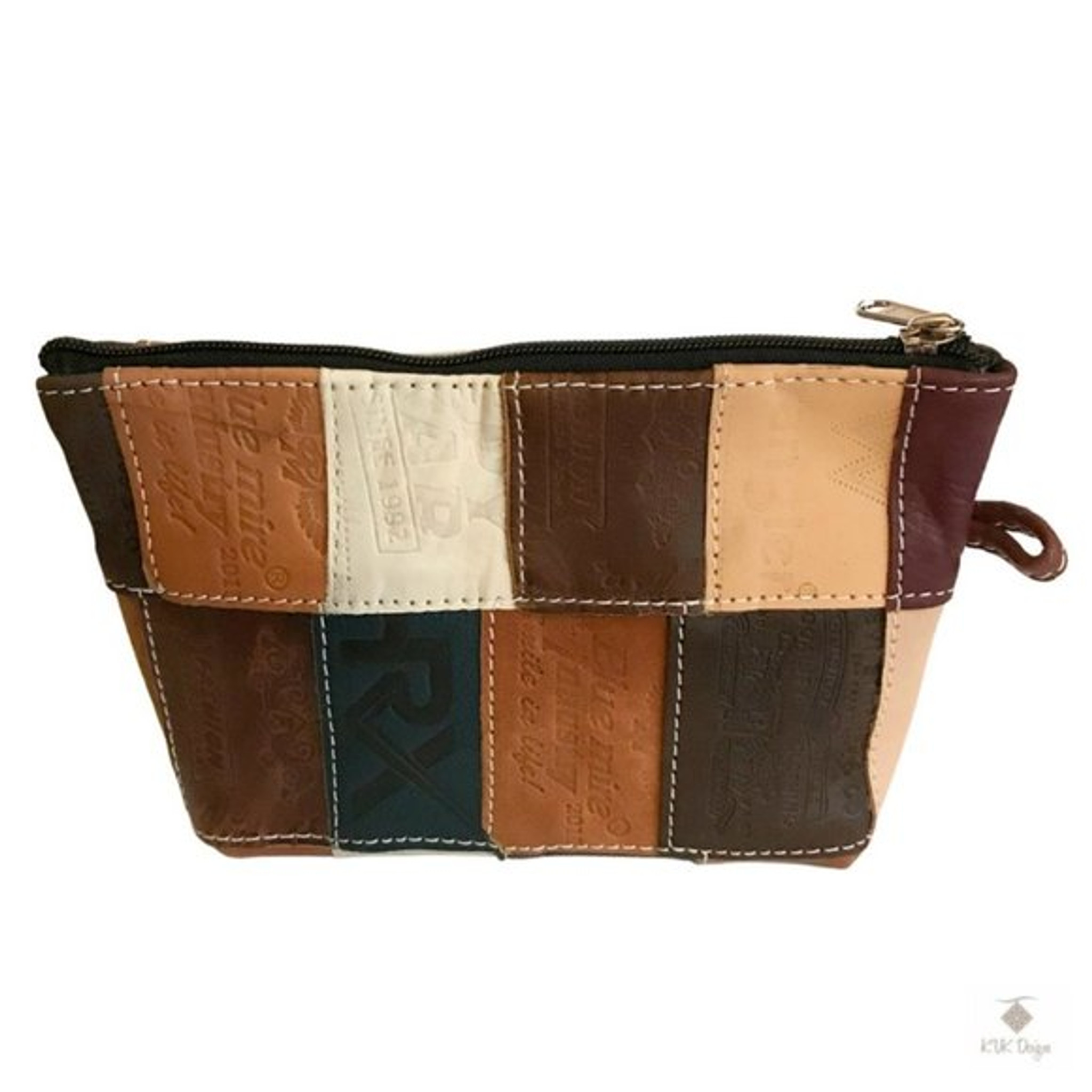 Buy Multi Color Patch Work Genuine Sheep Leather Tote Bag at ShopLC.
