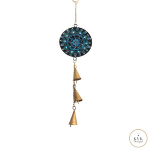 Blue Mandala Chime, Wind Chimes