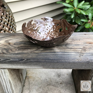 Handcrafted Haitian Metal Bowl Handcrafted Haitian Metal Bowl