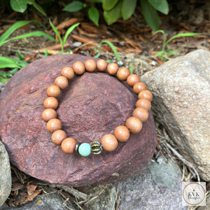 Wood Bead Bracelet 