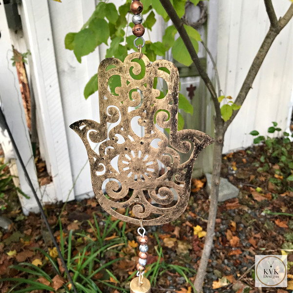 Hamsa Hand Chime, Wind Chimes