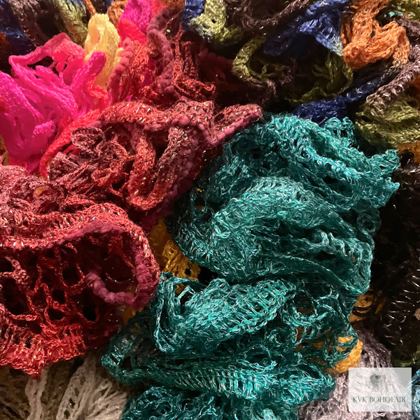 Ruffle Scarfs