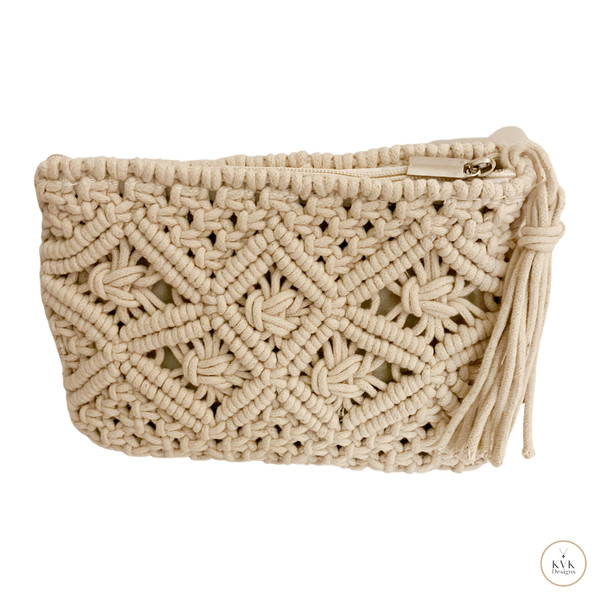 Macramé Clutch Bag 