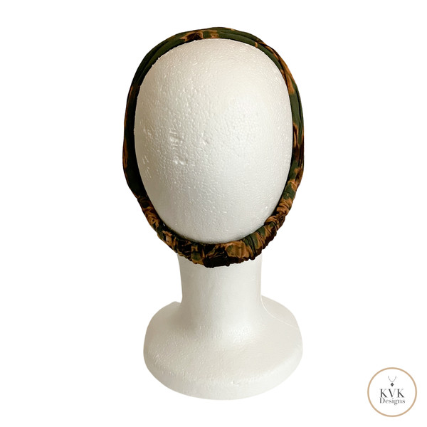 Green Tie Dye Head Wrap