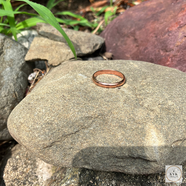 3mm Copper Band Ring