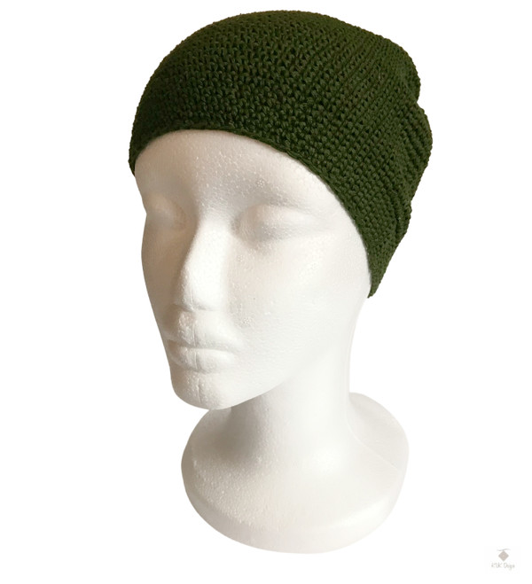 Green Kufi Skull Cap