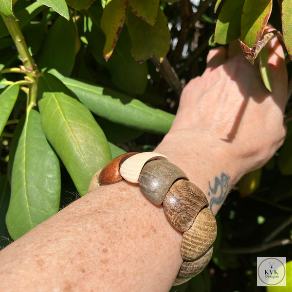 Dance with Druids Wood Bracelet - Model