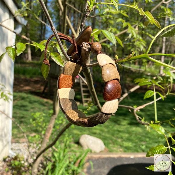 Dance with Druids Wood Bracelet