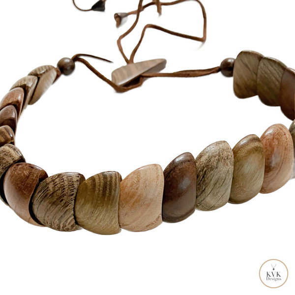 Dance with Druids Wood Necklace