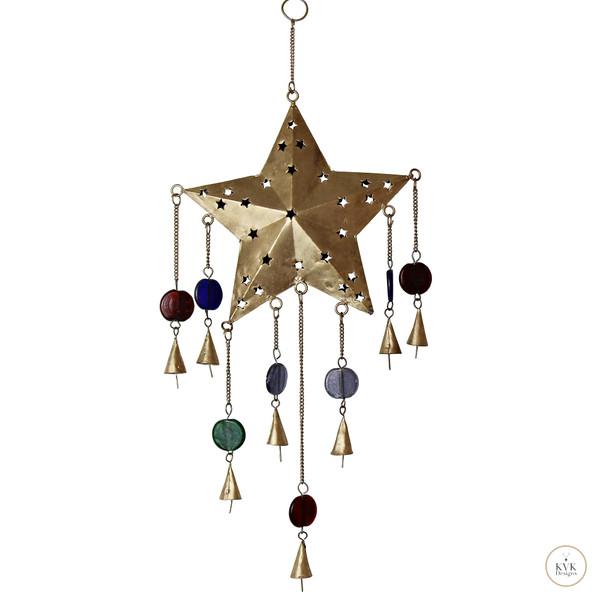 Handmade Ornate Star Chime