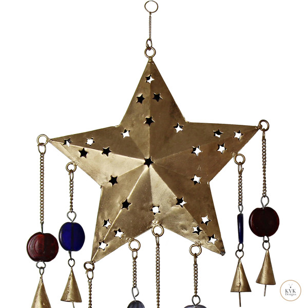 Handmade Ornate Star Chime