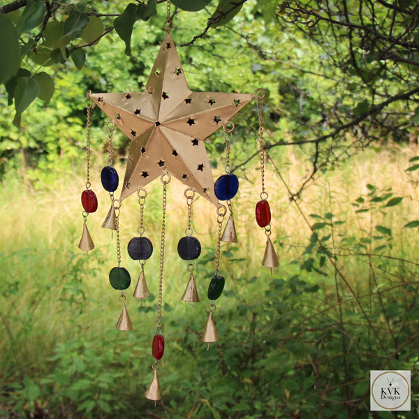 Handmade Ornate Star Chime