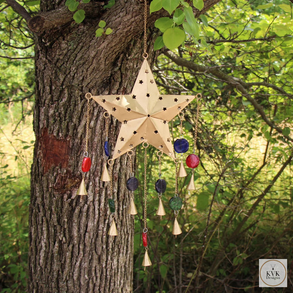Handmade Ornate Star Chime