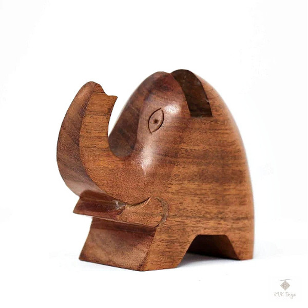 Elephant Wood Eyeglass Holder