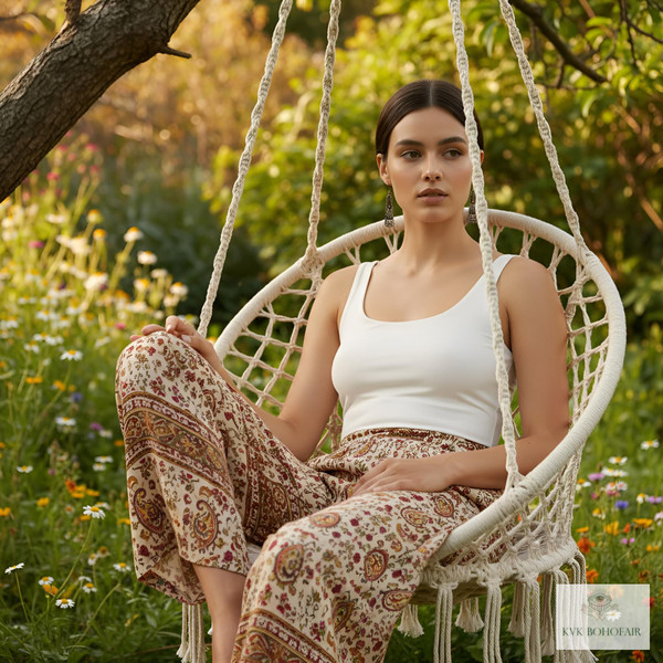 Handcrafted Antique Copper Tribal Earrings - Boho Ethnic Dangles