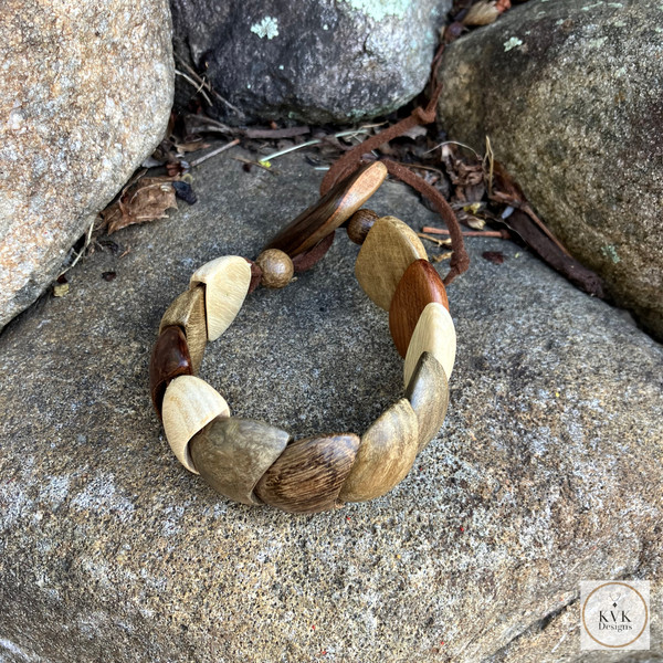 Dance with Druids Wood Bracelet