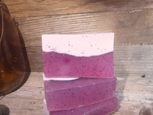 Homemade organic soap  with chemical free