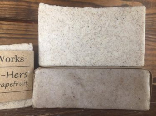 Exfoliating Bar (Hers)- Bamboo & White Grapefruit