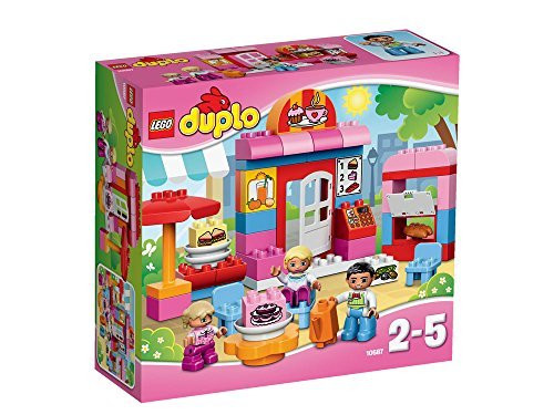 10587 Lego Caf? Duplo Town Age 2-5 / 52 Pieces / New 2015 Release Brand New! by LEGO
