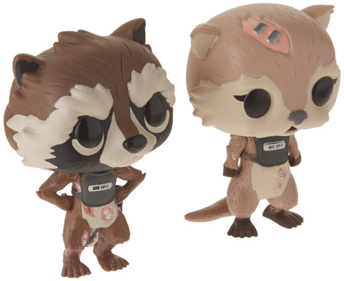 Funko Pop! Marvel Games: Guardians of The Galaxy Telltale Series Rocket & Lylla 2Pk Collectible Figure
