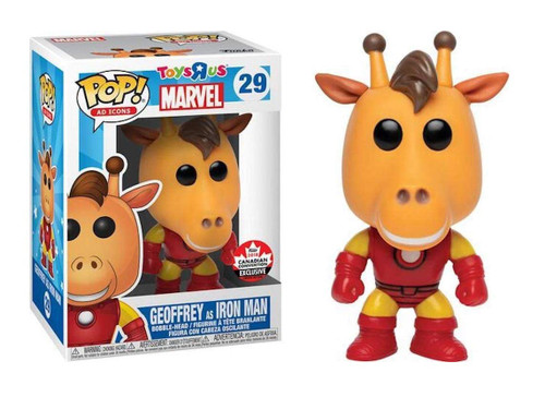 Pop Vinyl Ad Icons Geoffrey as Iron Man #29 (Canadian Convention Exclusive)