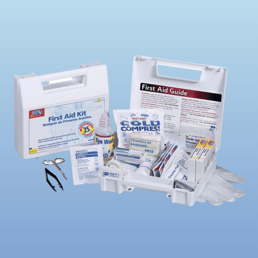 Medline Small Business First Aid Kit, 106 Pieces