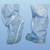 Medline Regular Sole Blue Polypropylene Shoe Covers, LG and XL sizes