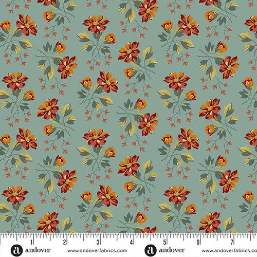 Secret Stash Favorites - Blue Willow Wildflower Seafoam