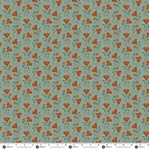 Secret Stash Favorites - Blue Willow Wildflower Seafoam