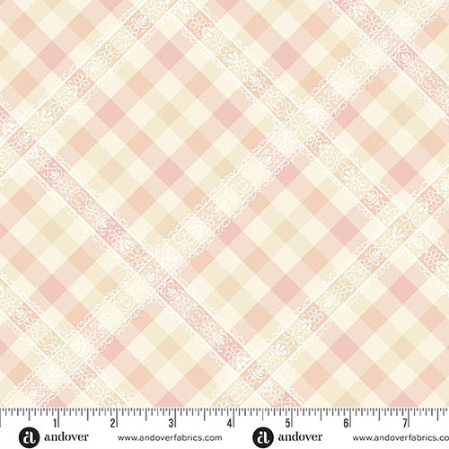 Backroad Blooms by The Quilted Cow Nana's Lace Dusty Rose