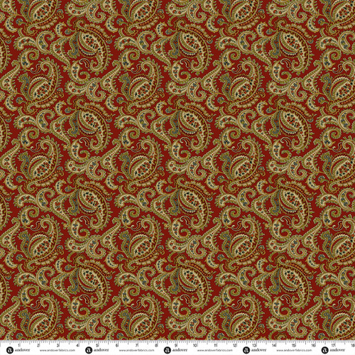 Providence Revisited 108s by Jo Morton Providence Paisley Wine