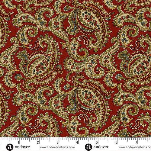 Providence Revisited 108s by Jo Morton Providence Paisley Wine