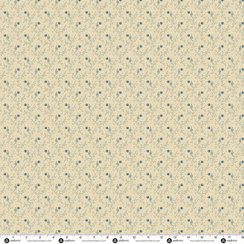 Providence Shirtings 108s by Jo Morton Scrub Sage 108 Ivory
