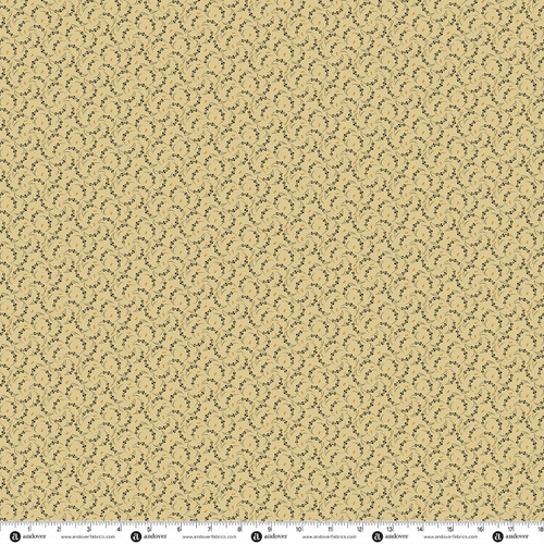 Providence Shirtings 108s by Jo Morton Swirls 108 Parchment