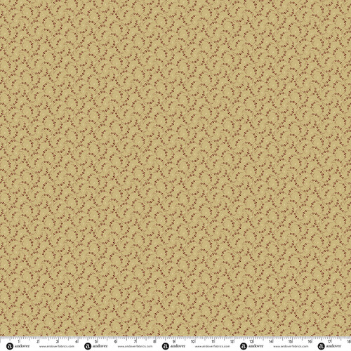 Providence Shirtings 108s by Jo Morton Swirls 108 Wheat