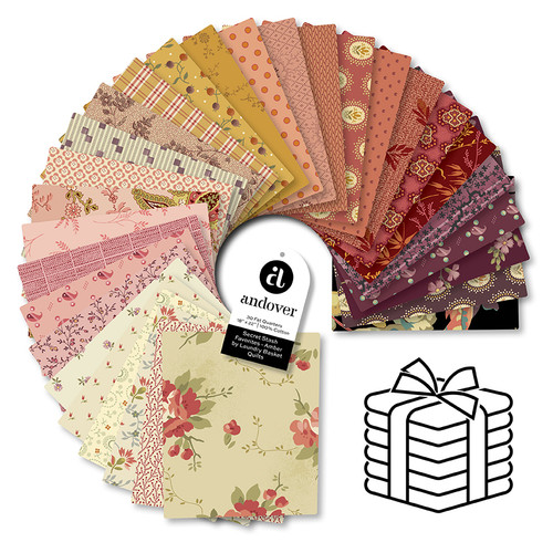 Secret Stash Favorites - Amber - Fat Quarter Bundle - 30 Cuts Each