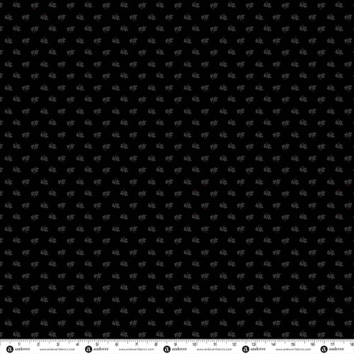 Simply Noir by Andover Fabrics Frond Ivory