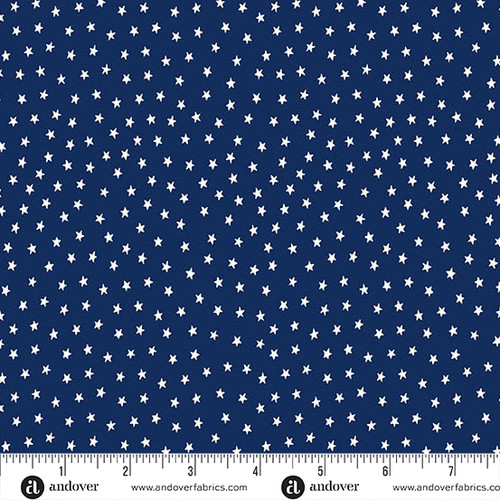 Simply Star by Andover Fabrics Simply Star True Blue