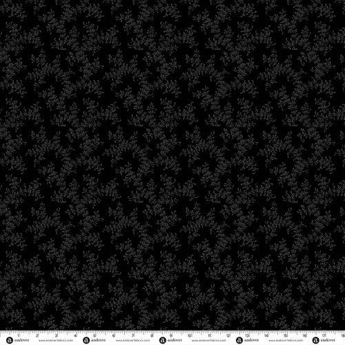 Simply Noir by Andover Fabrics Flourish Ivory