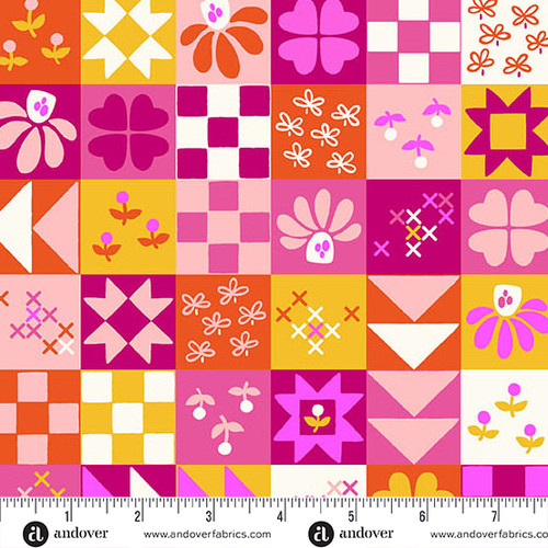 Patchwork and Petals by KP Creates Pieced Together Sunrise