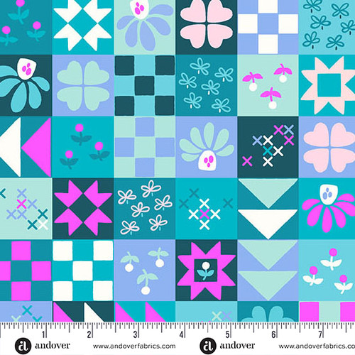 Patchwork and Petals by KP Creates Pieced Together Dusk