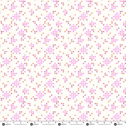 Patchwork and Petals by KP Creates Floral Stitches Vanilla