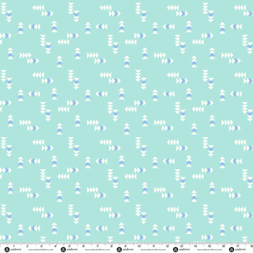 Patchwork and Petals by KP Creates Winging It Aqua