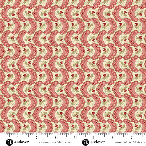 Forest Glen by Renee Nannmeman Ruffle Cinnabar