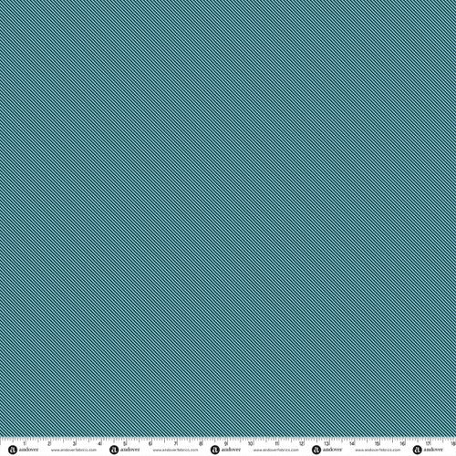 Patchwork and Petals by KP Creates Sweet Stripe Midnight Teal