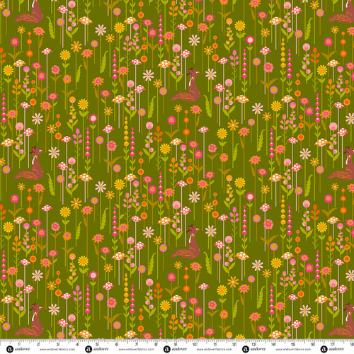 Menagerie by Alison Glass Fox Dark Toad