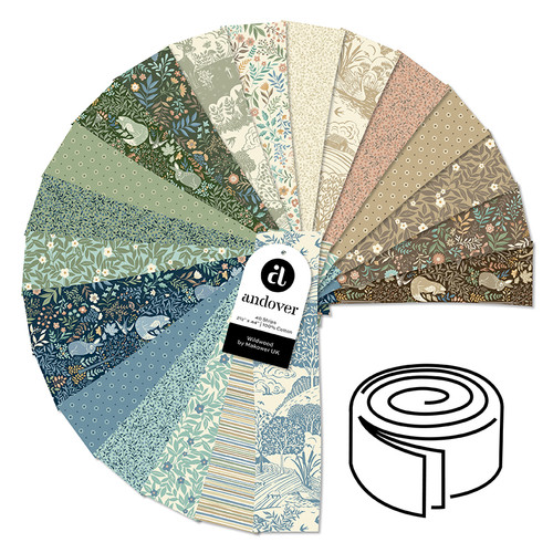 Wildwood - 2.5 Inch Strip Roll - 40 Cuts Each