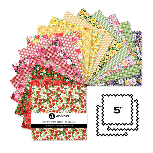 Countryside Classics - 5 Inch Square - 42 Cuts Each