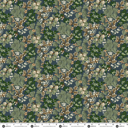 Nordic Solstice by Gudrun Erla of GE Designs Nordic Flora Frosted Fjord