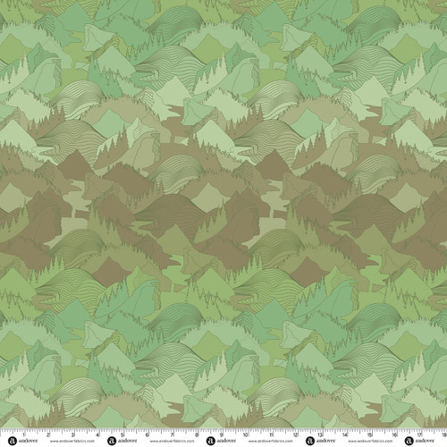 Nordic Solstice by Gudrun Erla of GE Designs Terrain Tundra Moss Ombre